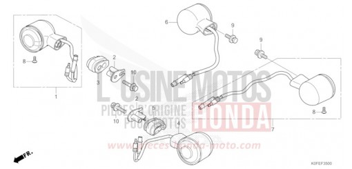 CLIGNOTANT Z125MAN de 2022